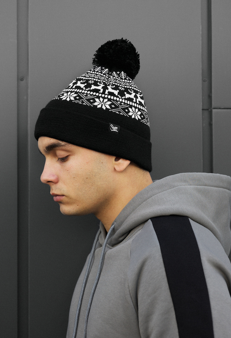 Czapka Staff black & white pattern