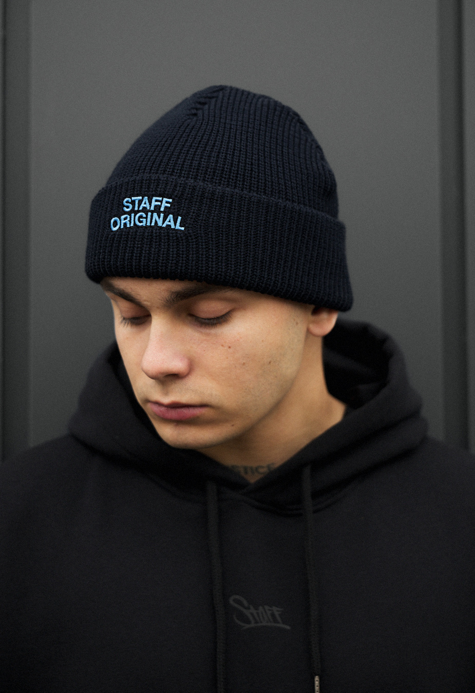 Czapka Staff b12 navy logo