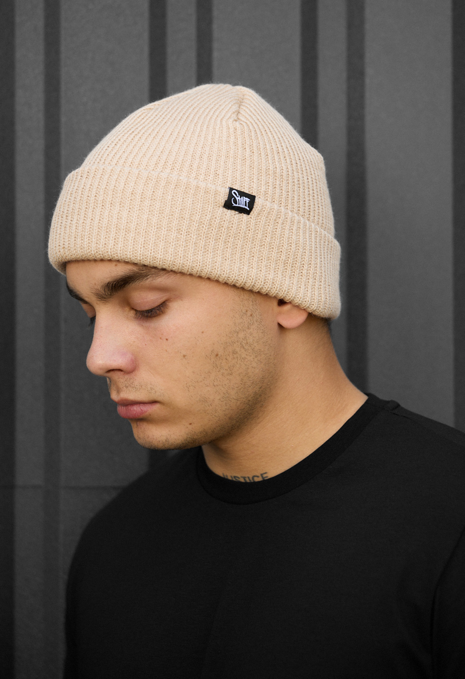 Czapka Staff b2 light beige