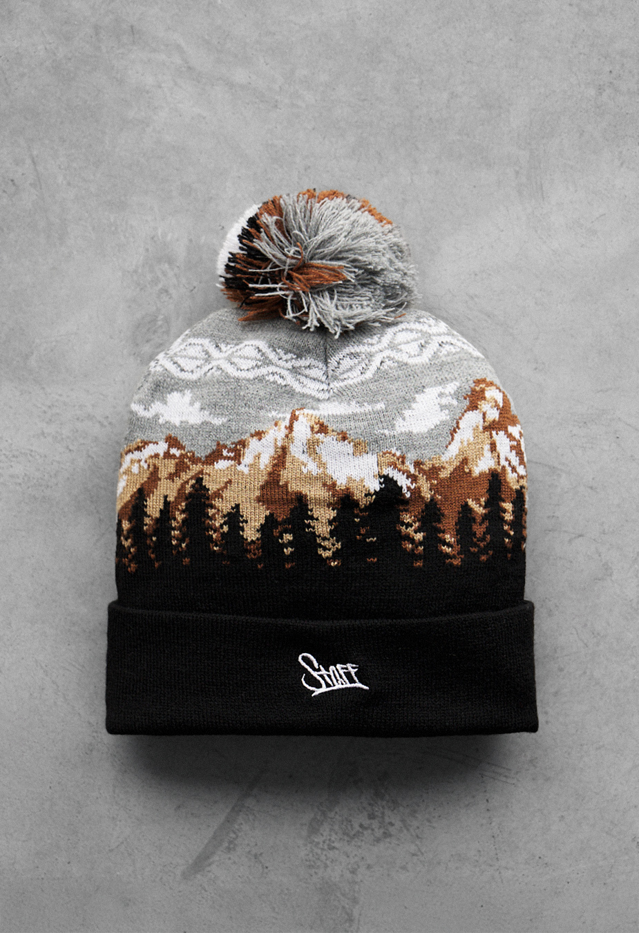 Czapka Staff mountains & logo