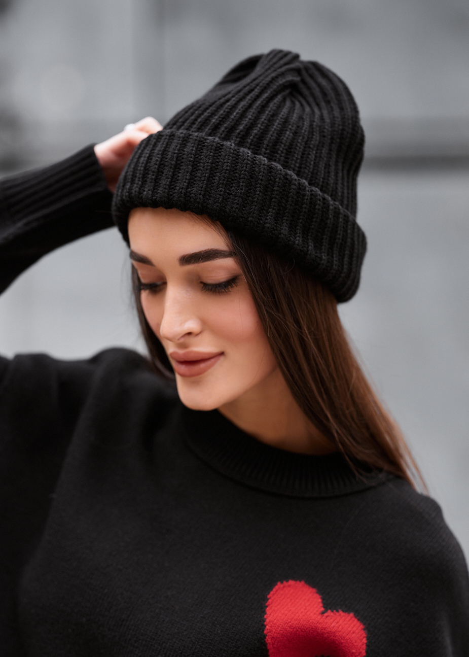 Czapka Staff 4 black