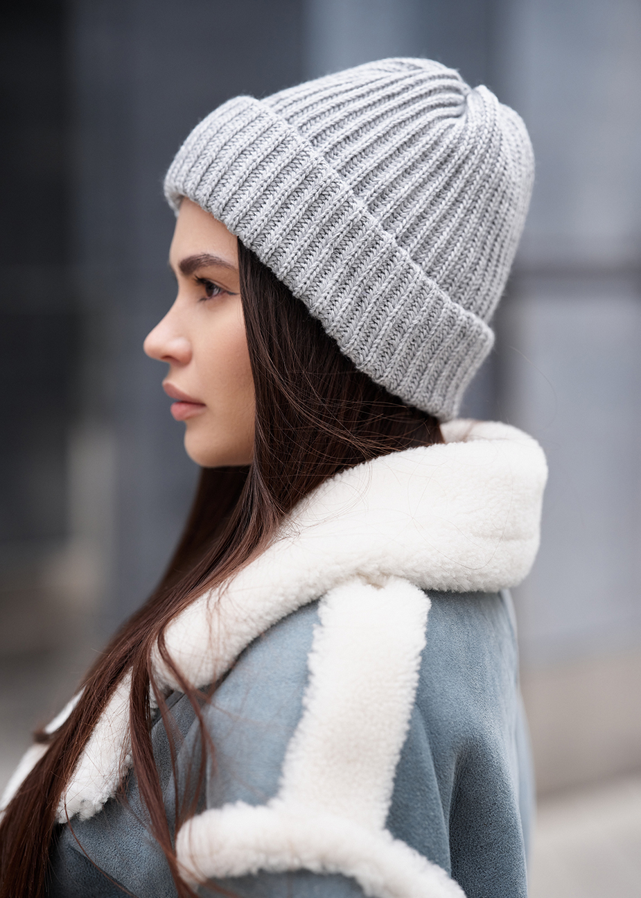 Czapka damska Staff 17 light gray