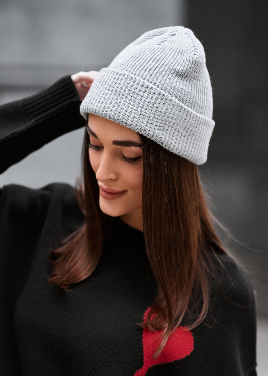 Czapka Staff 12 light gray