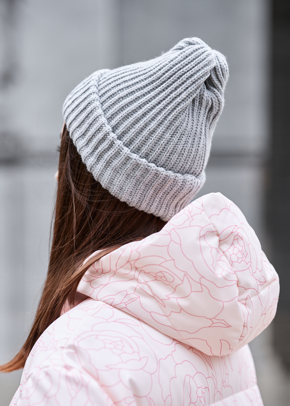 Czapka Staff 4 light gray