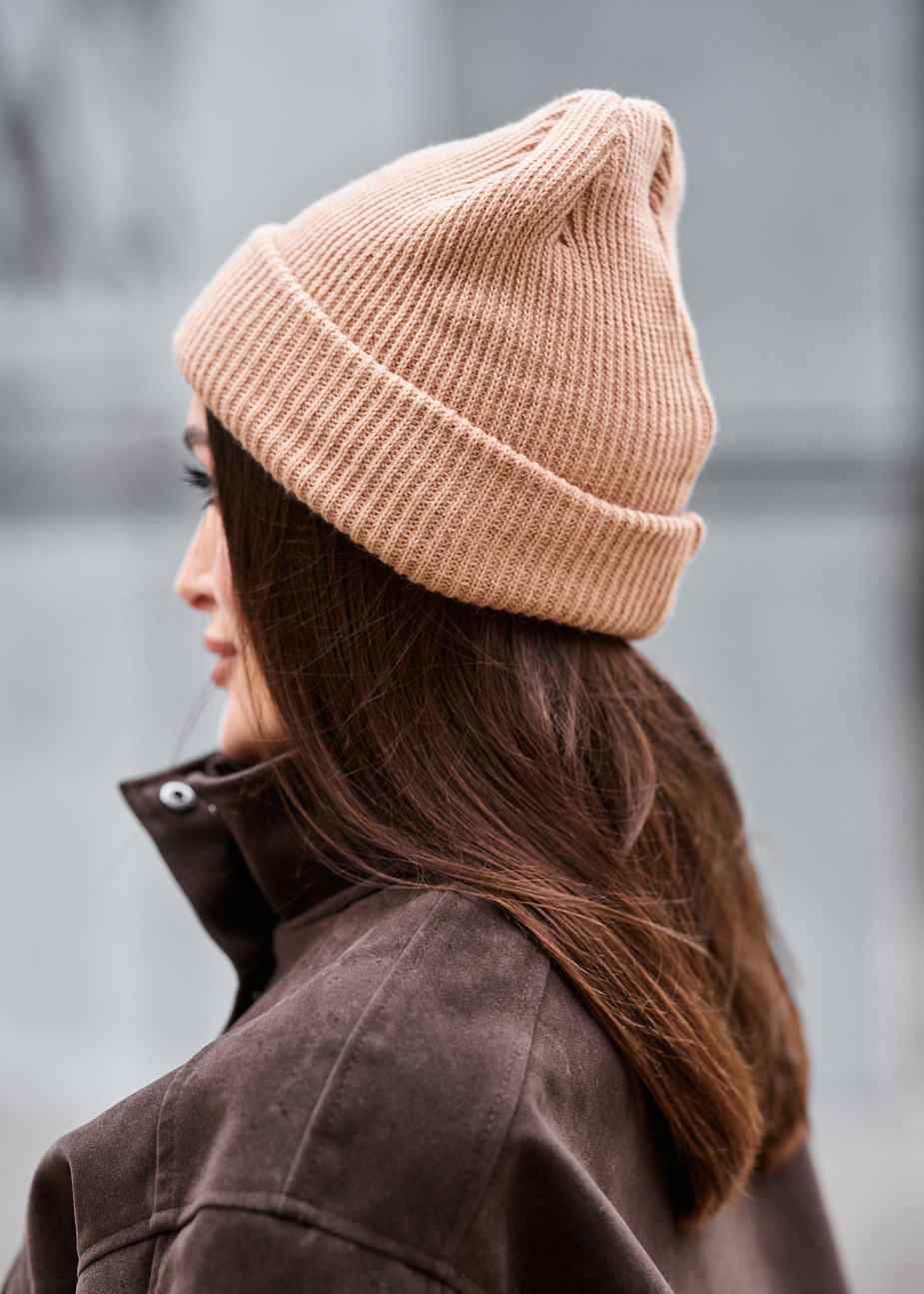 Czapka Staff 12 light brown