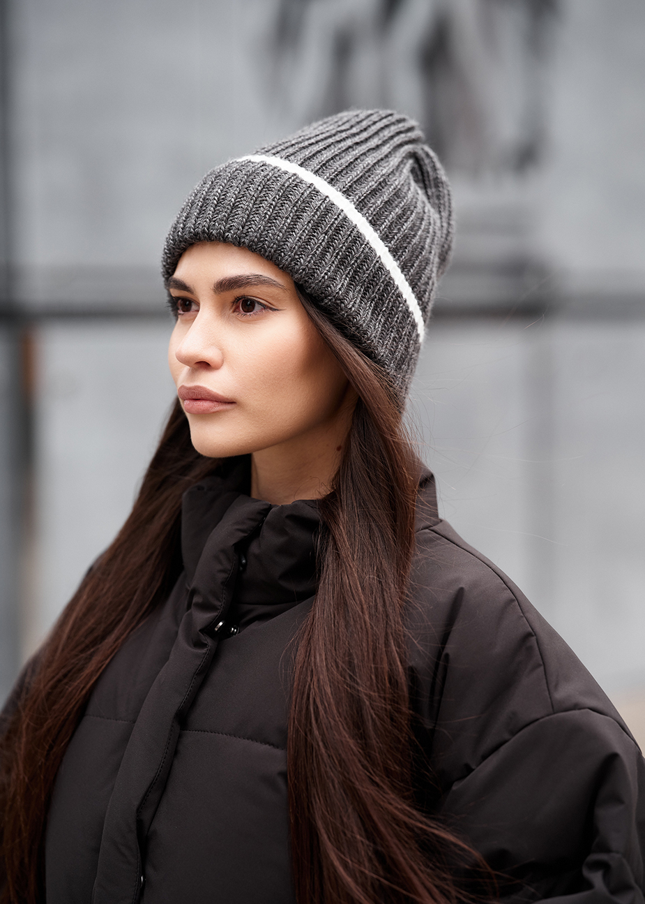 Czapka Staff 2 gray line