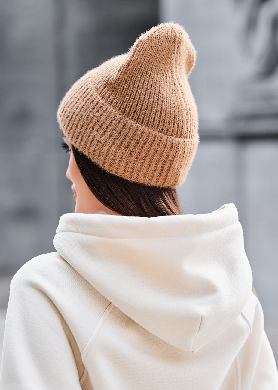 Czapka Staff 5 light brown