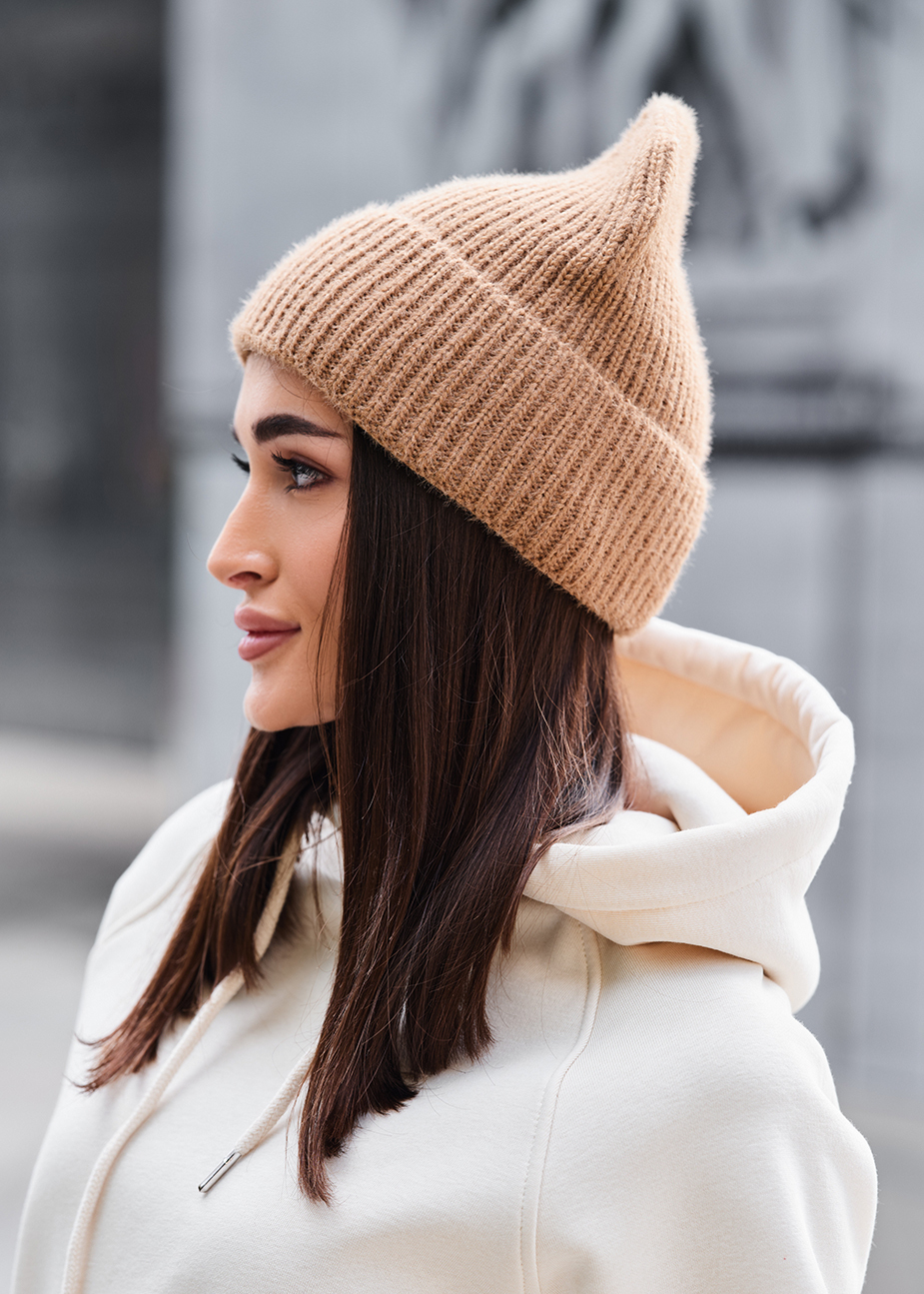 Czapka Staff 5 light brown
