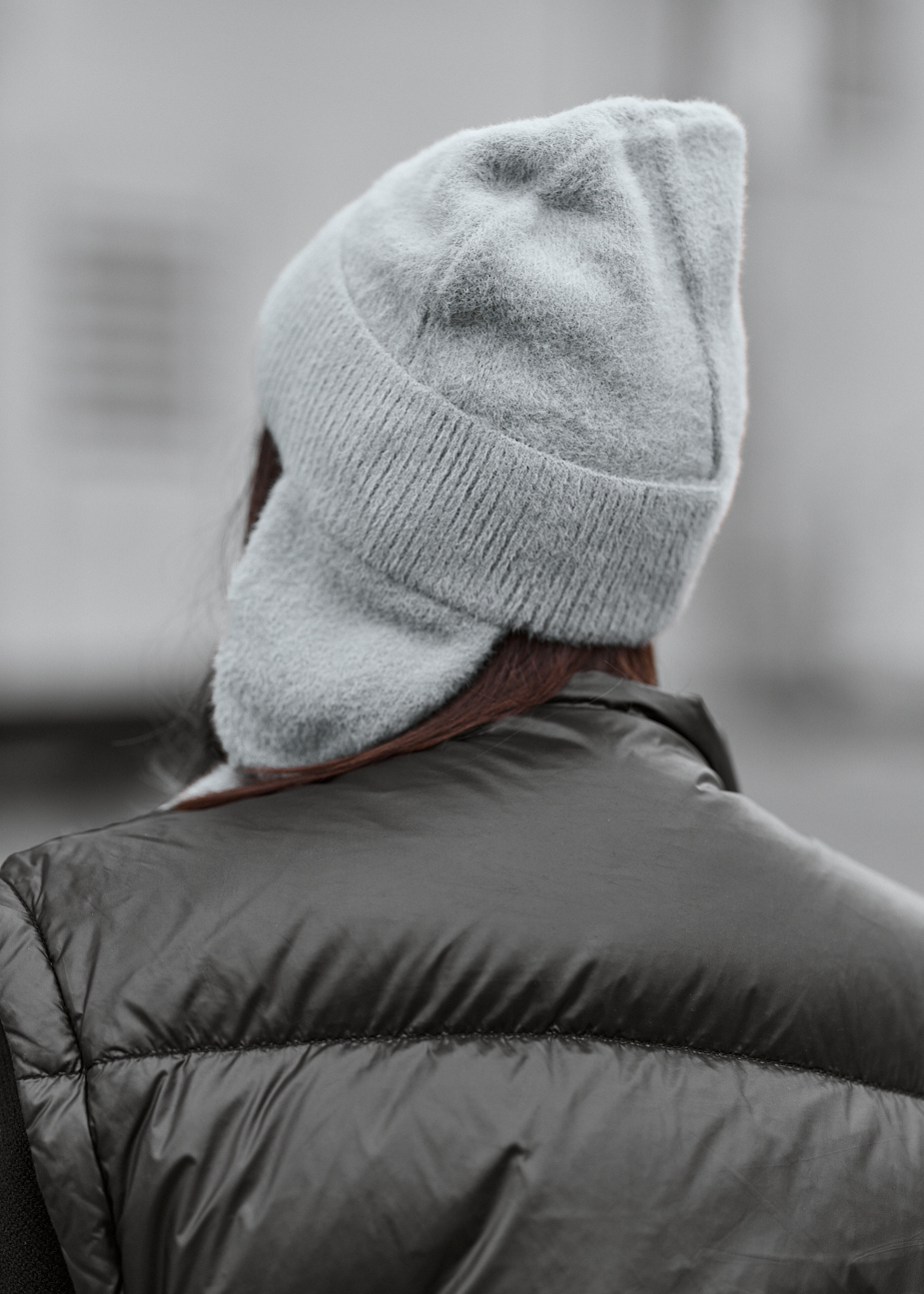 Czapka Staff 19 light gray