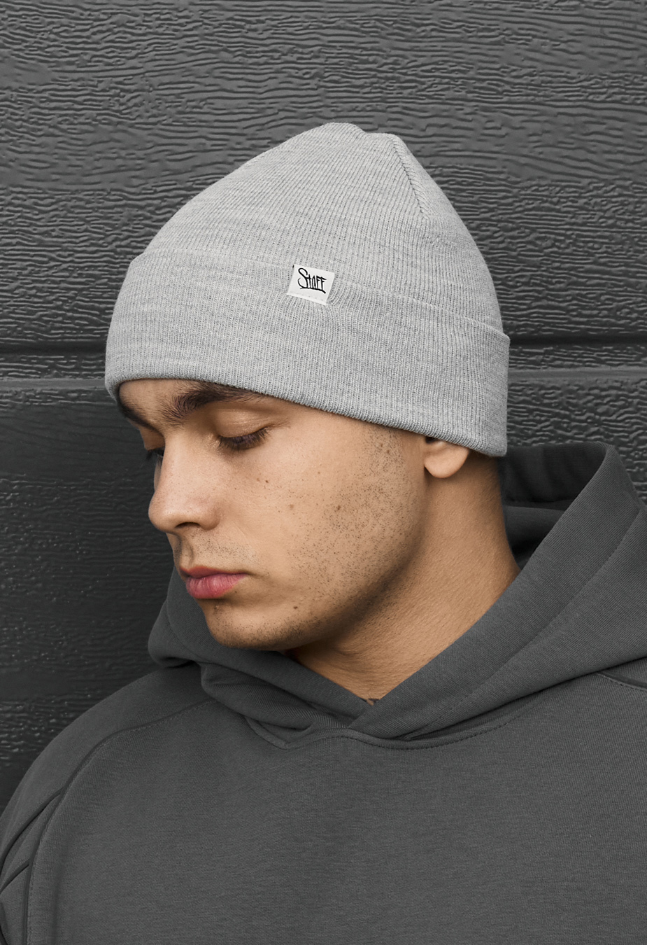 Czapka Staff 2 light gray basic