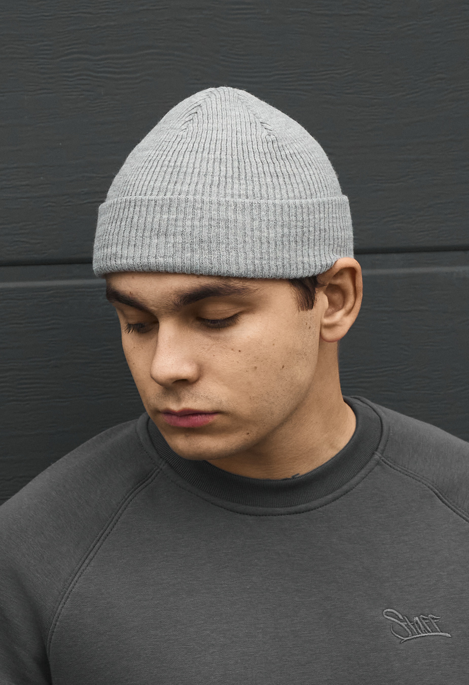 Czapka Staff 3 light gray