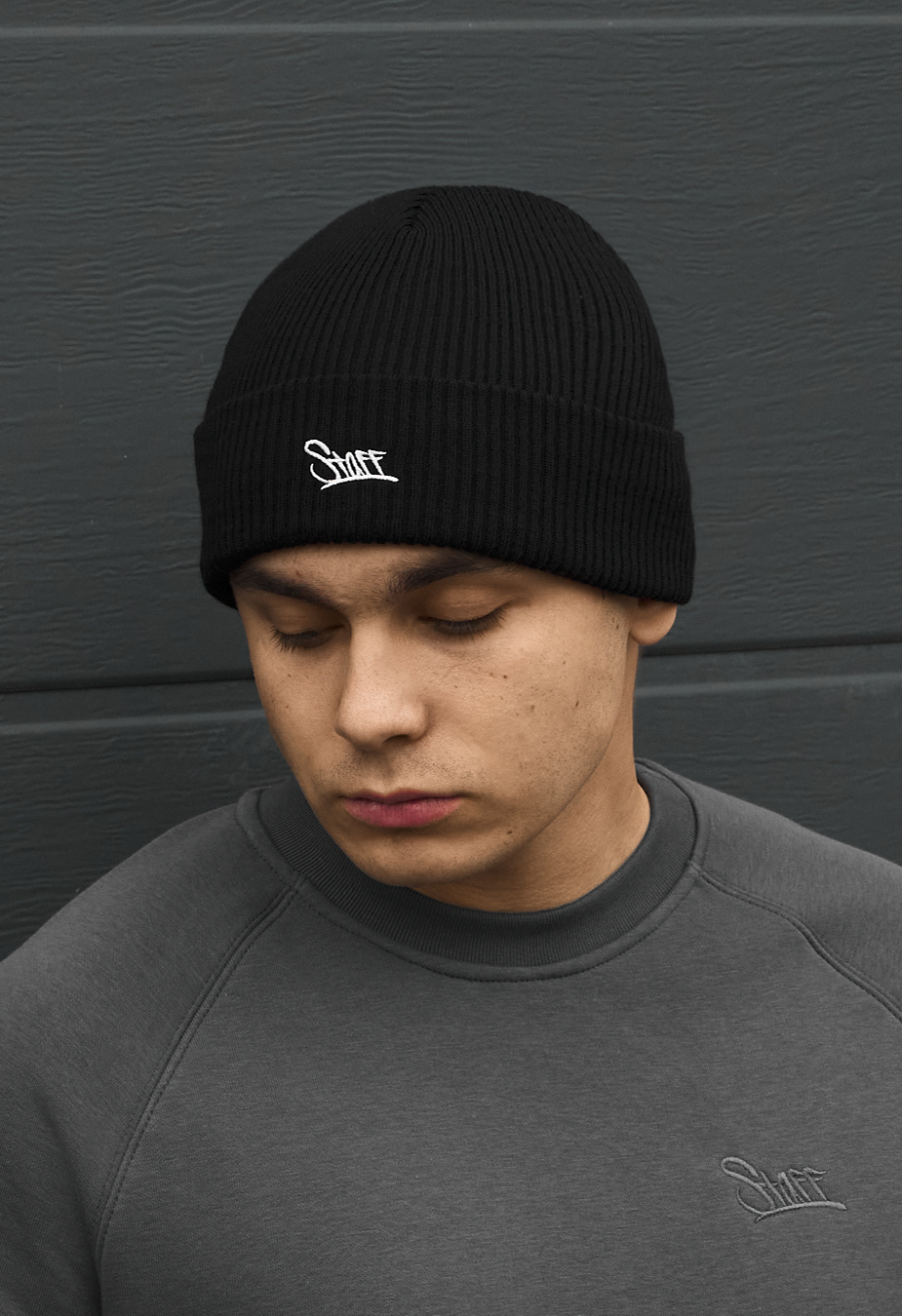 Czapka Staff 6 black logo