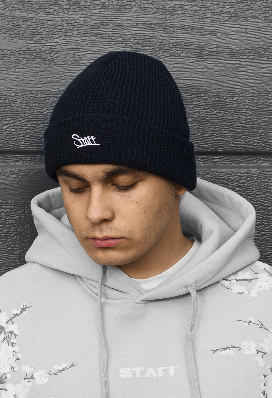 Czapka Staff 12 logo navy