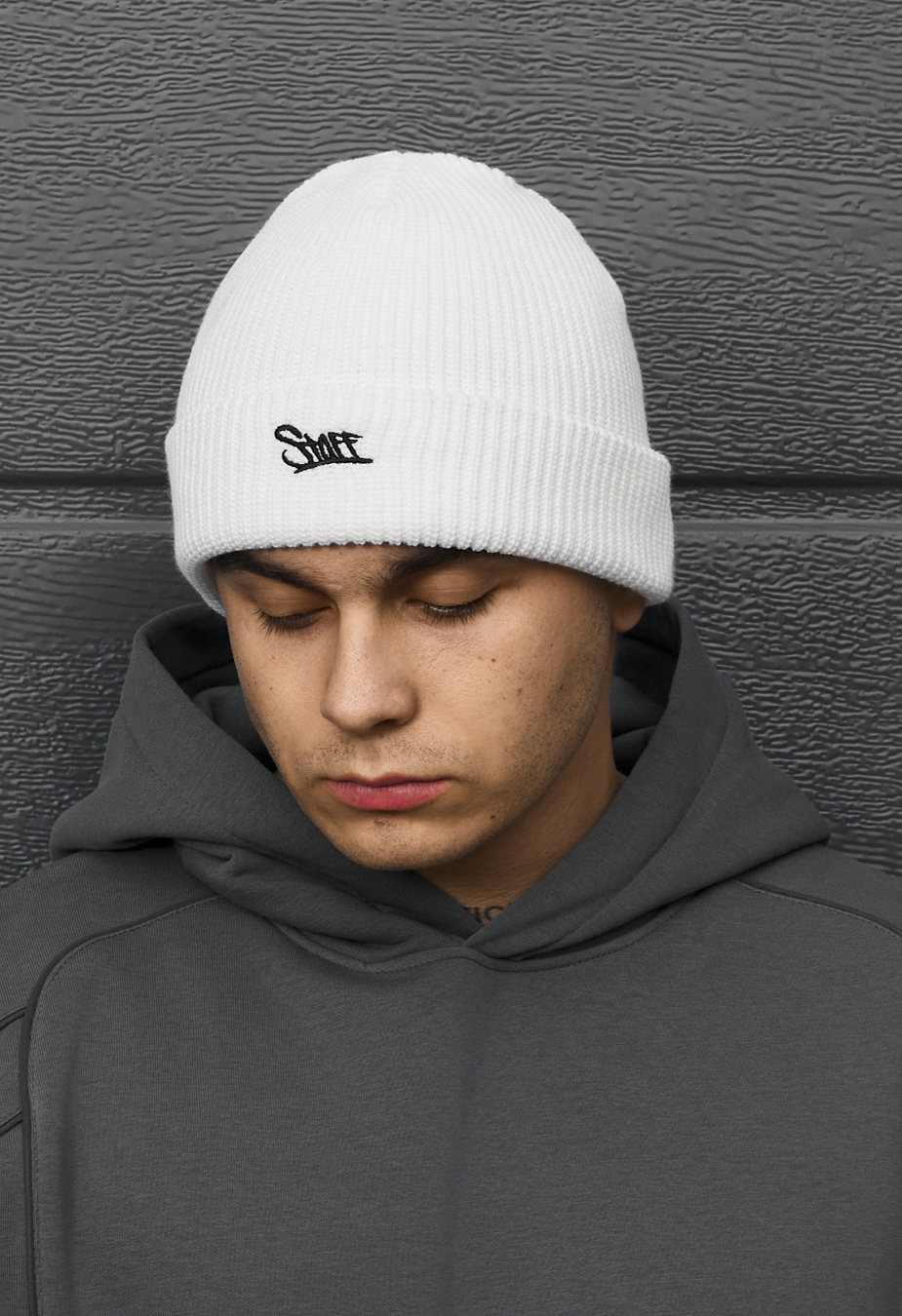 Czapka Staff 12 logo white