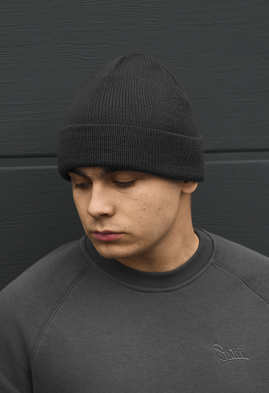 Czapka Staff 14 dark gray