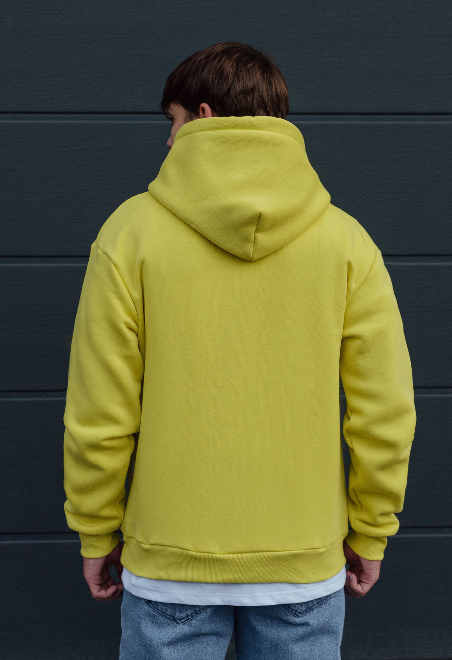 Bluza z kapturem Staff logo yellow fleece