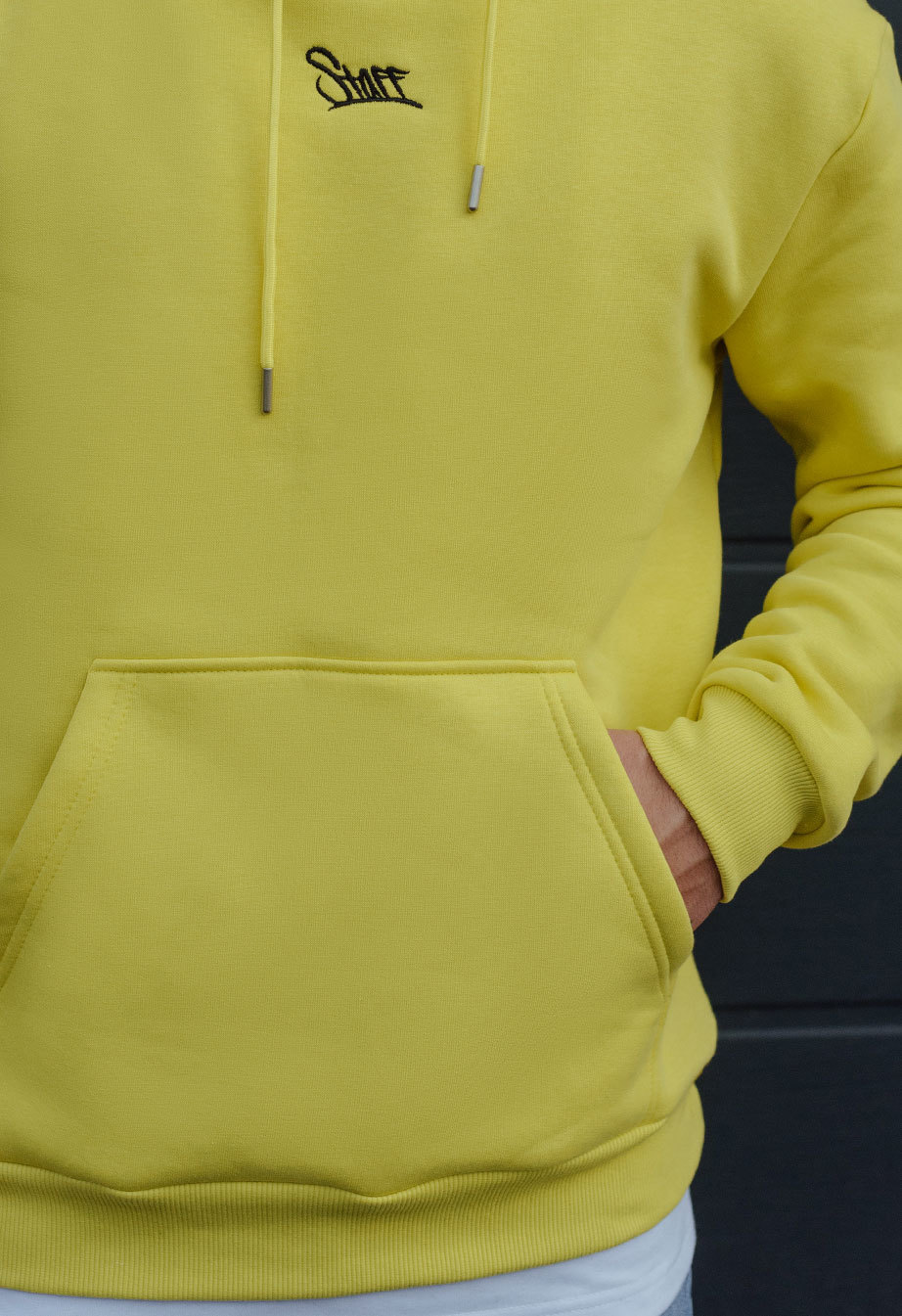 Bluza z kapturem Staff logo yellow fleece