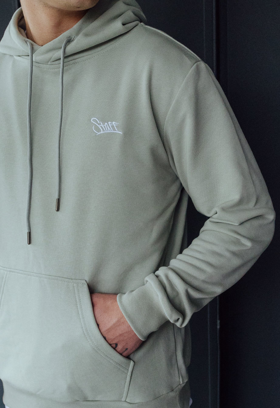 Komplet dresowy Staff gray olive logo