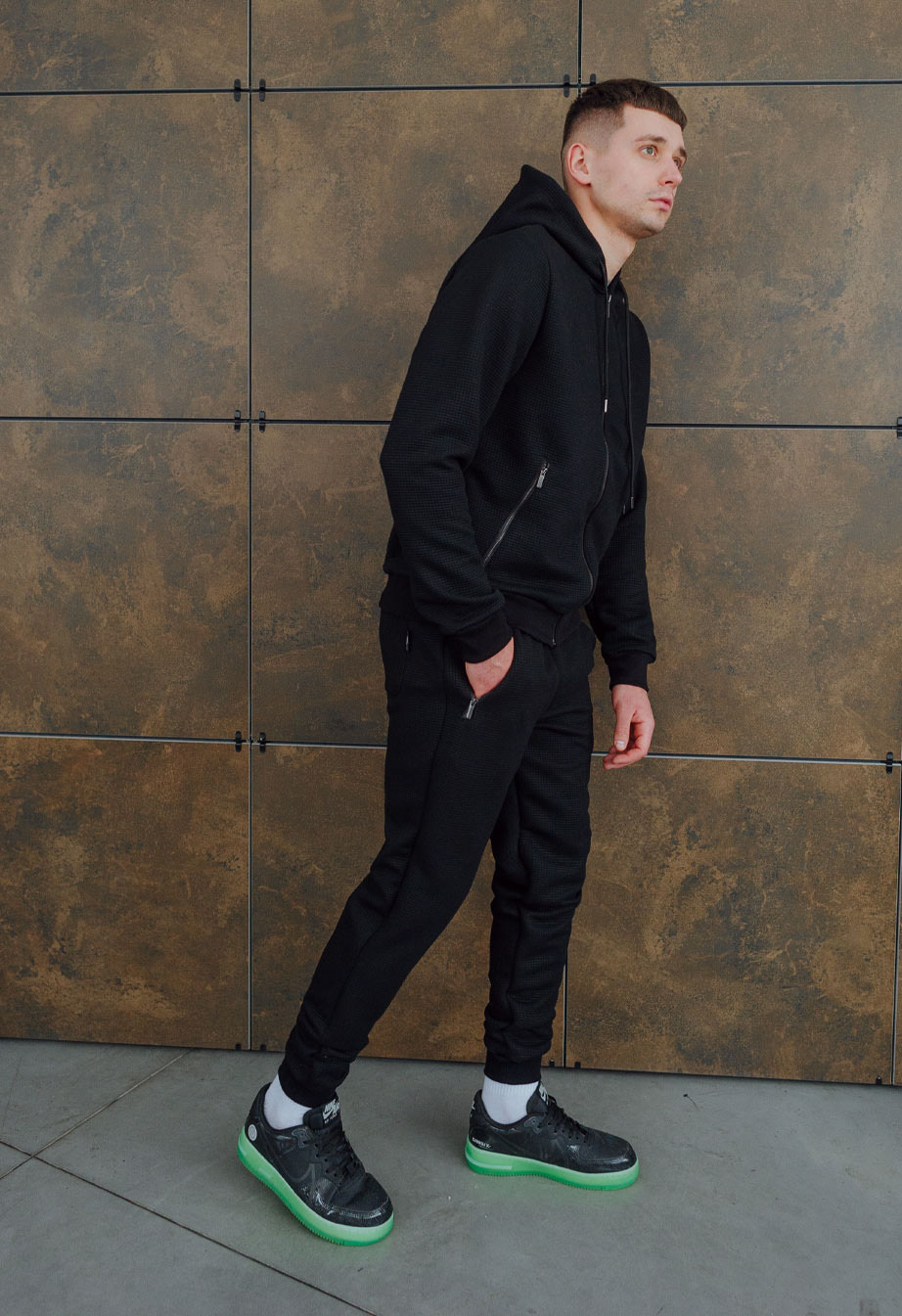 Komplet dresowy Staff se black