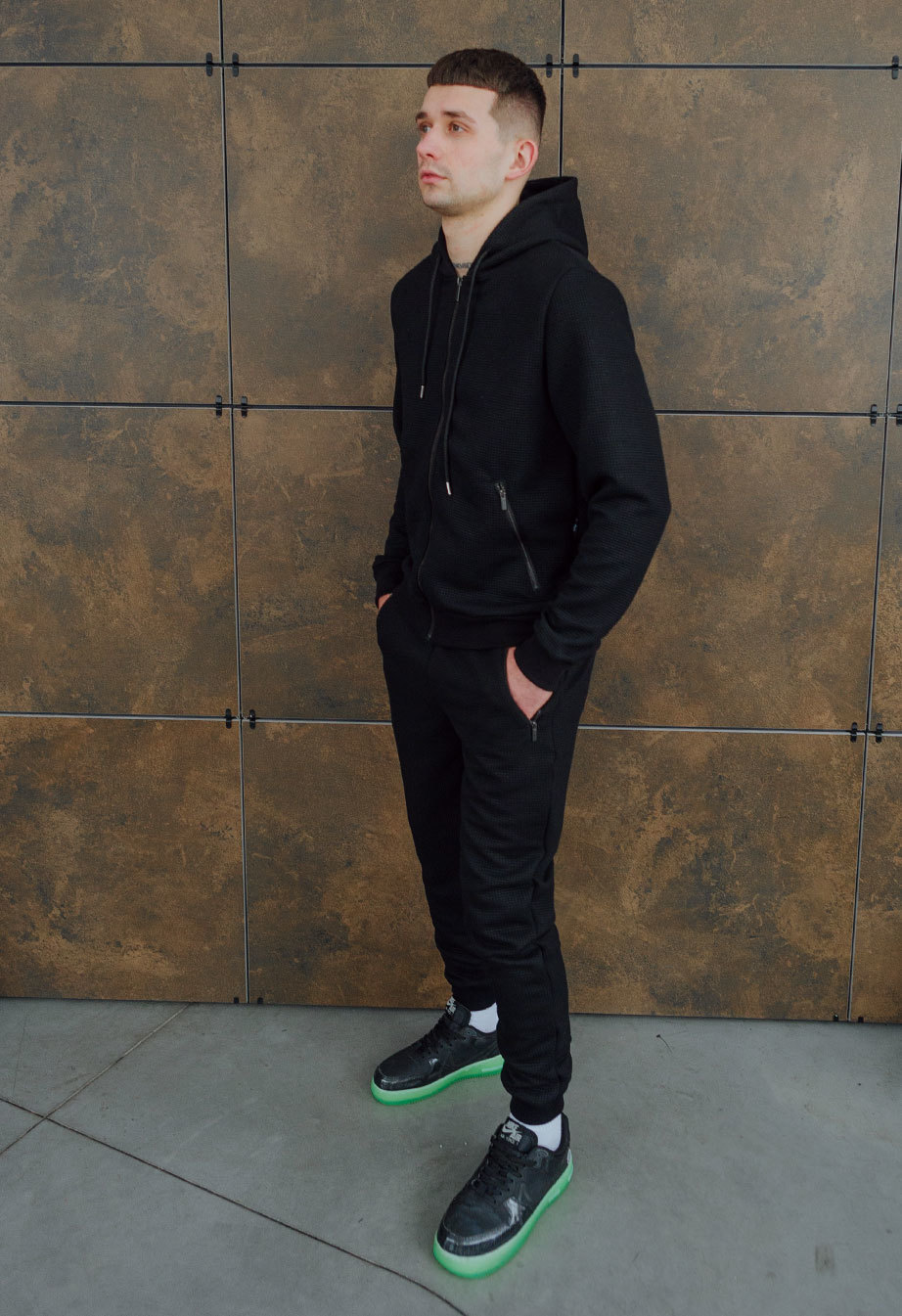 Komplet dresowy Staff se black