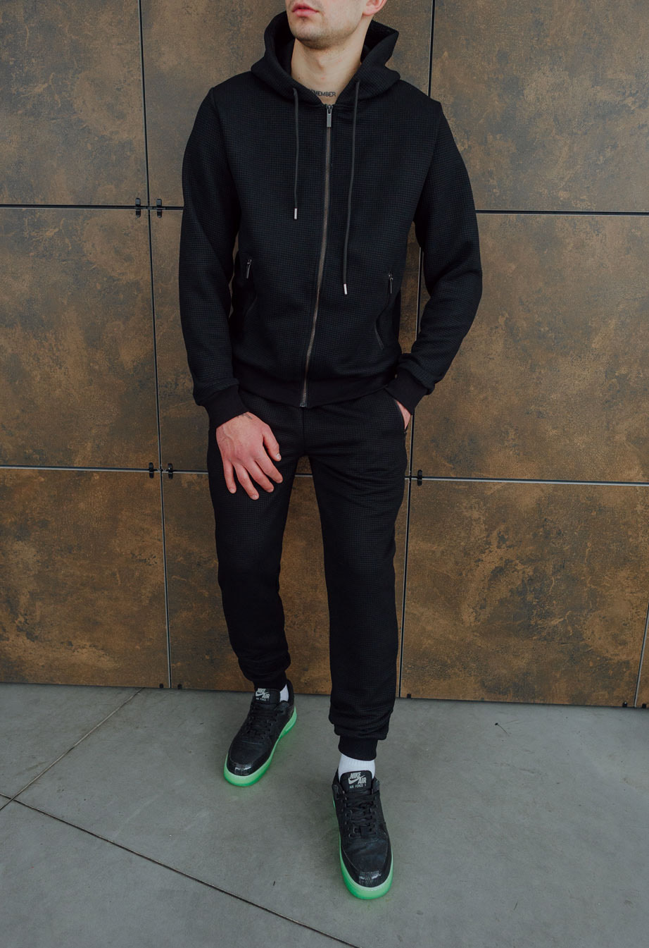 Komplet dresowy Staff se black