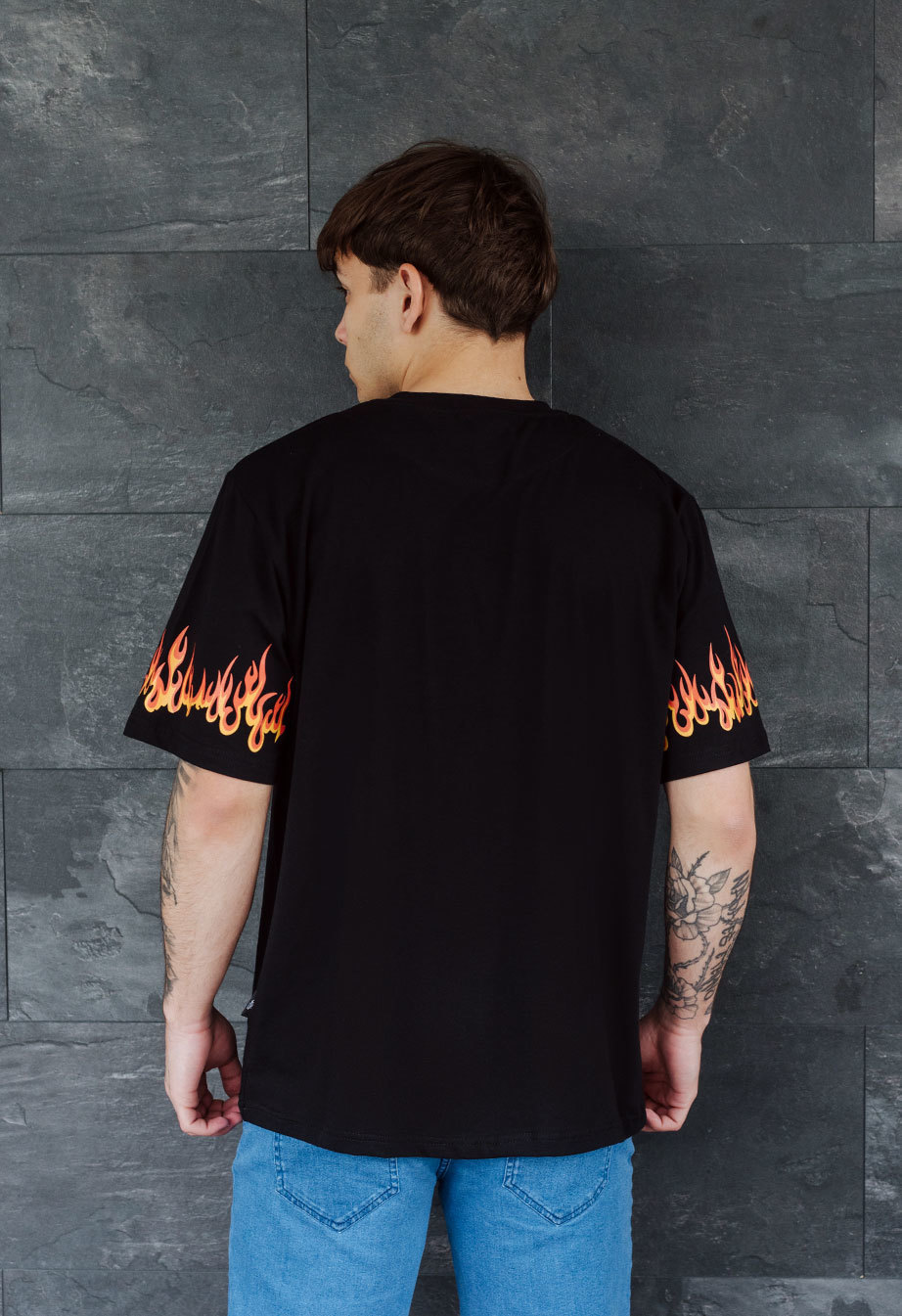 Koszulka Staff flames oversize