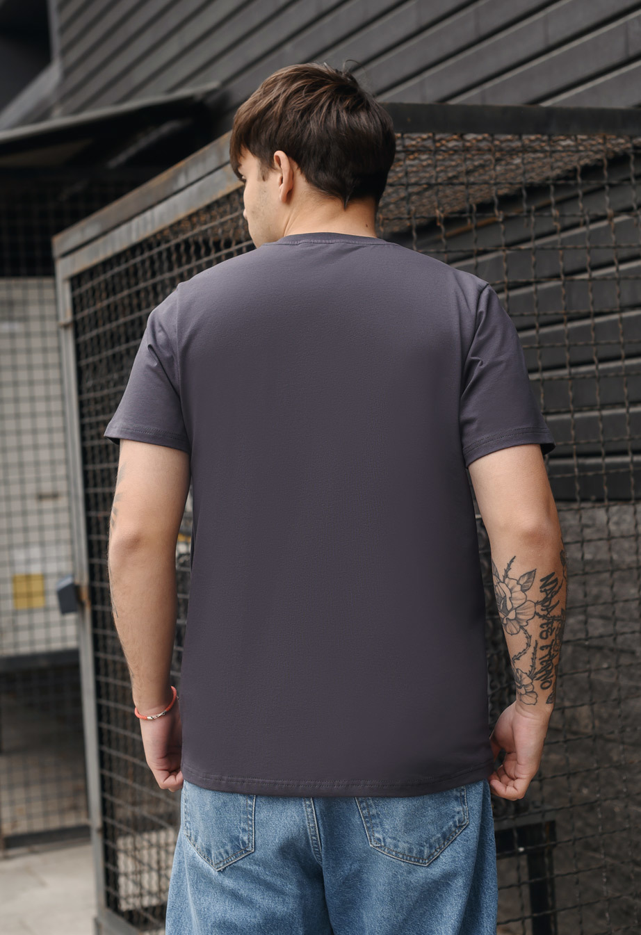 Koszulka Staff dark gray basic