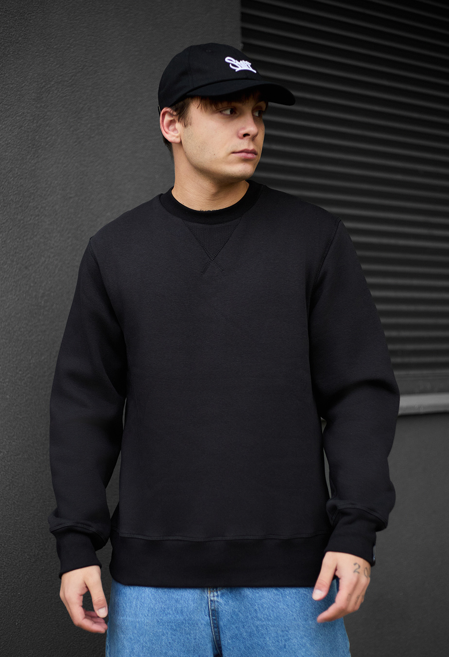 Bluza Staff black basic fleece