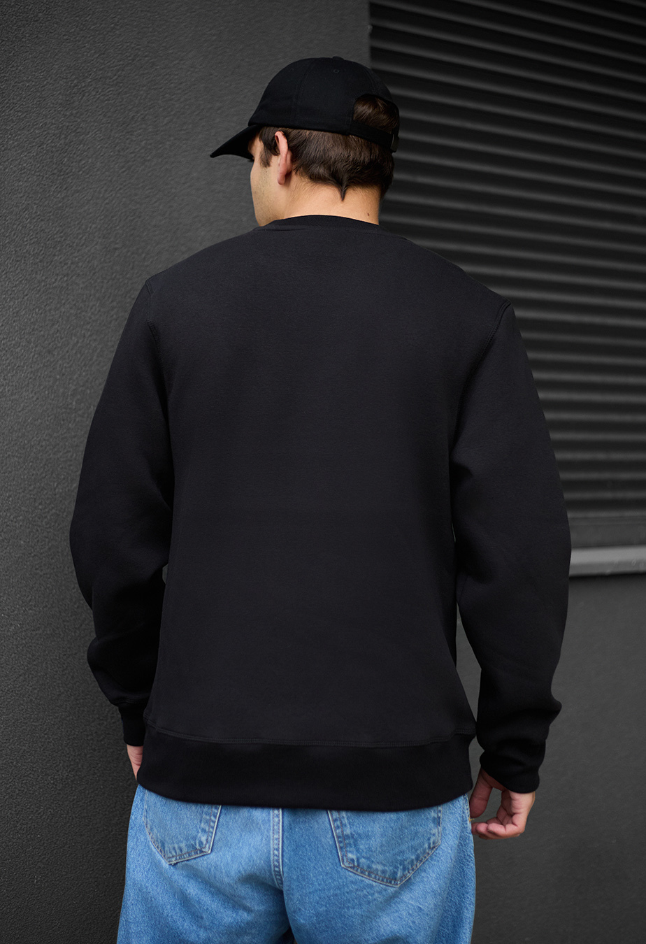 Bluza Staff black basic fleece