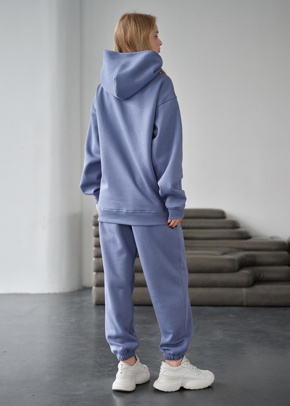 Damski dres Staff mox blue fleece oversize