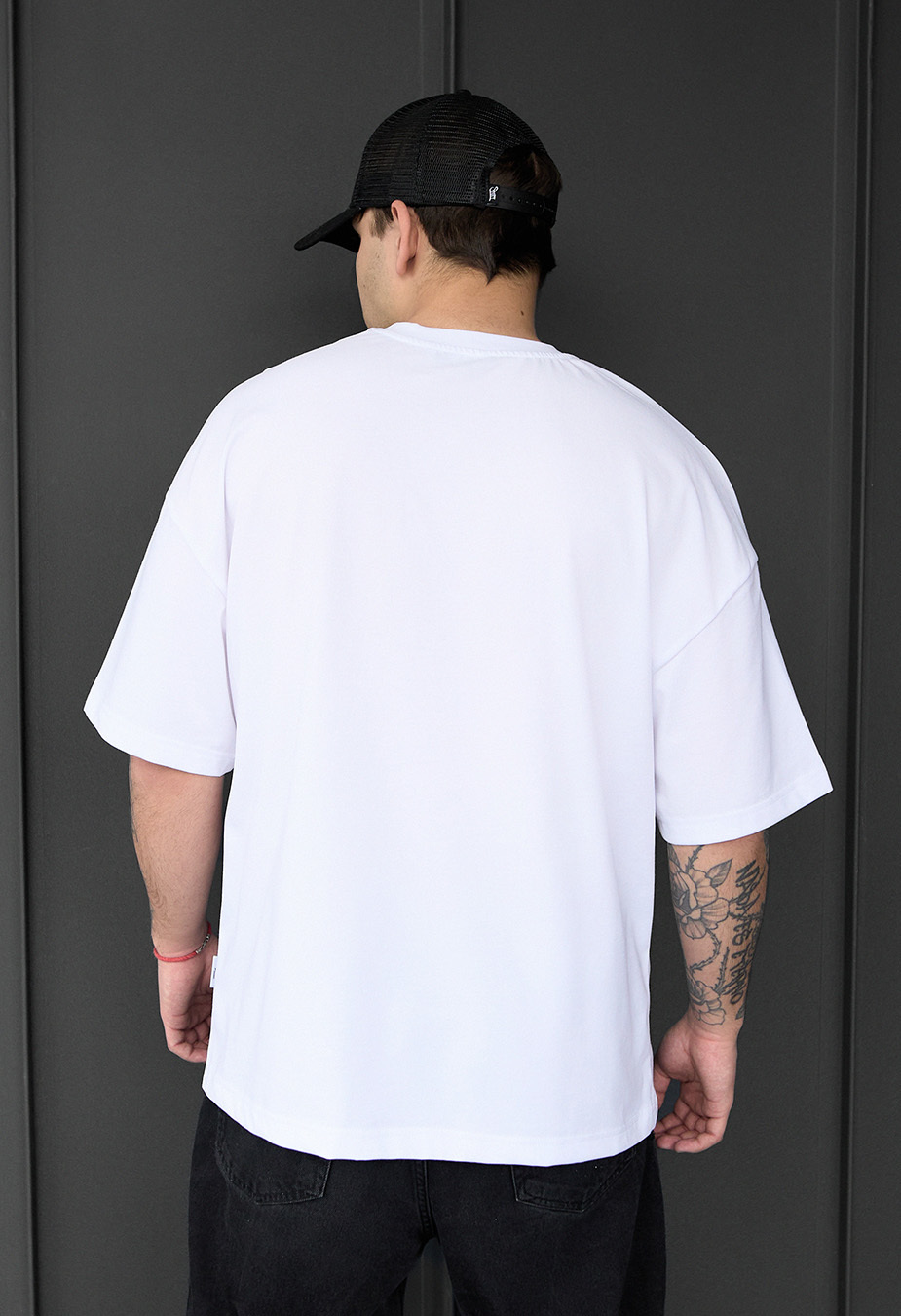 Koszulka Staff white basic oversize