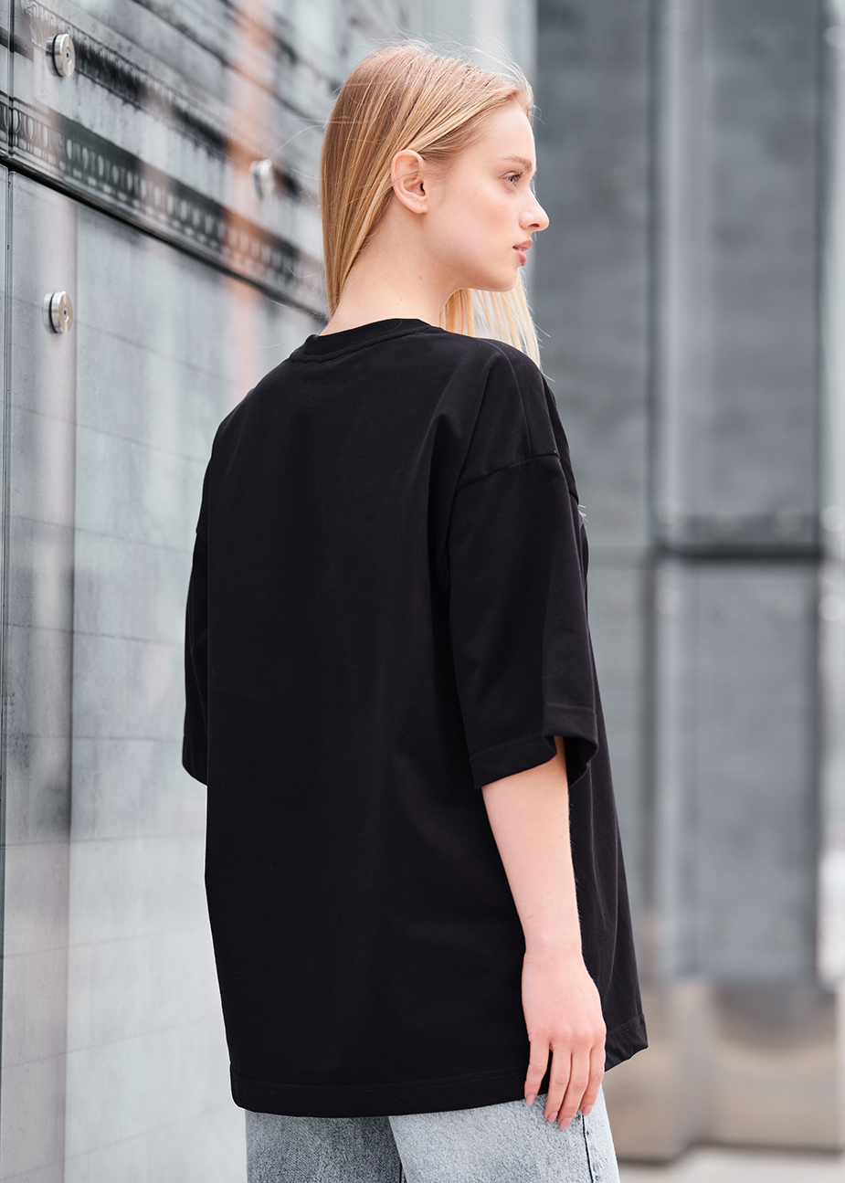 Koszulka Staff ri black oversize