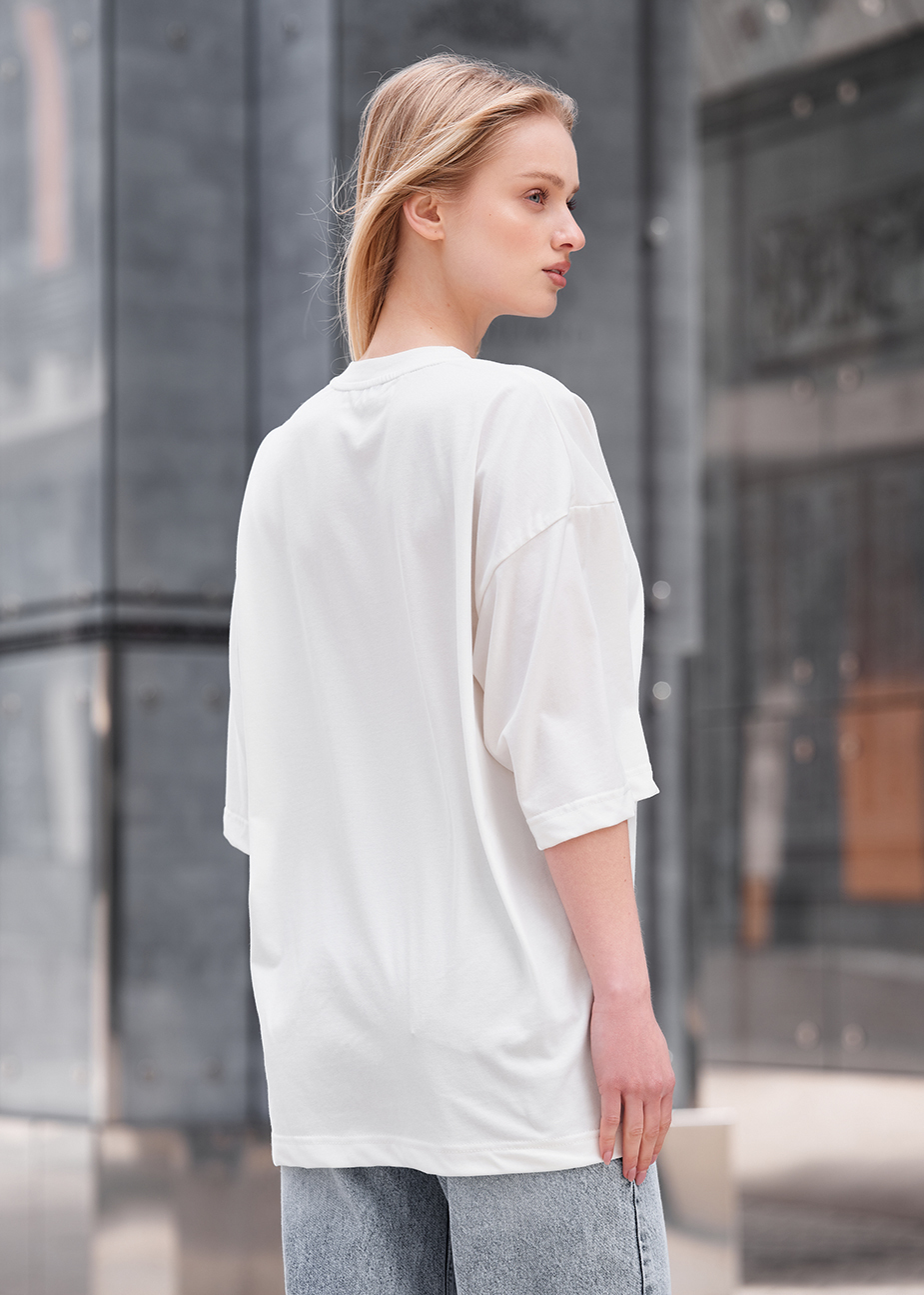 Koszulka Staff ri white oversize