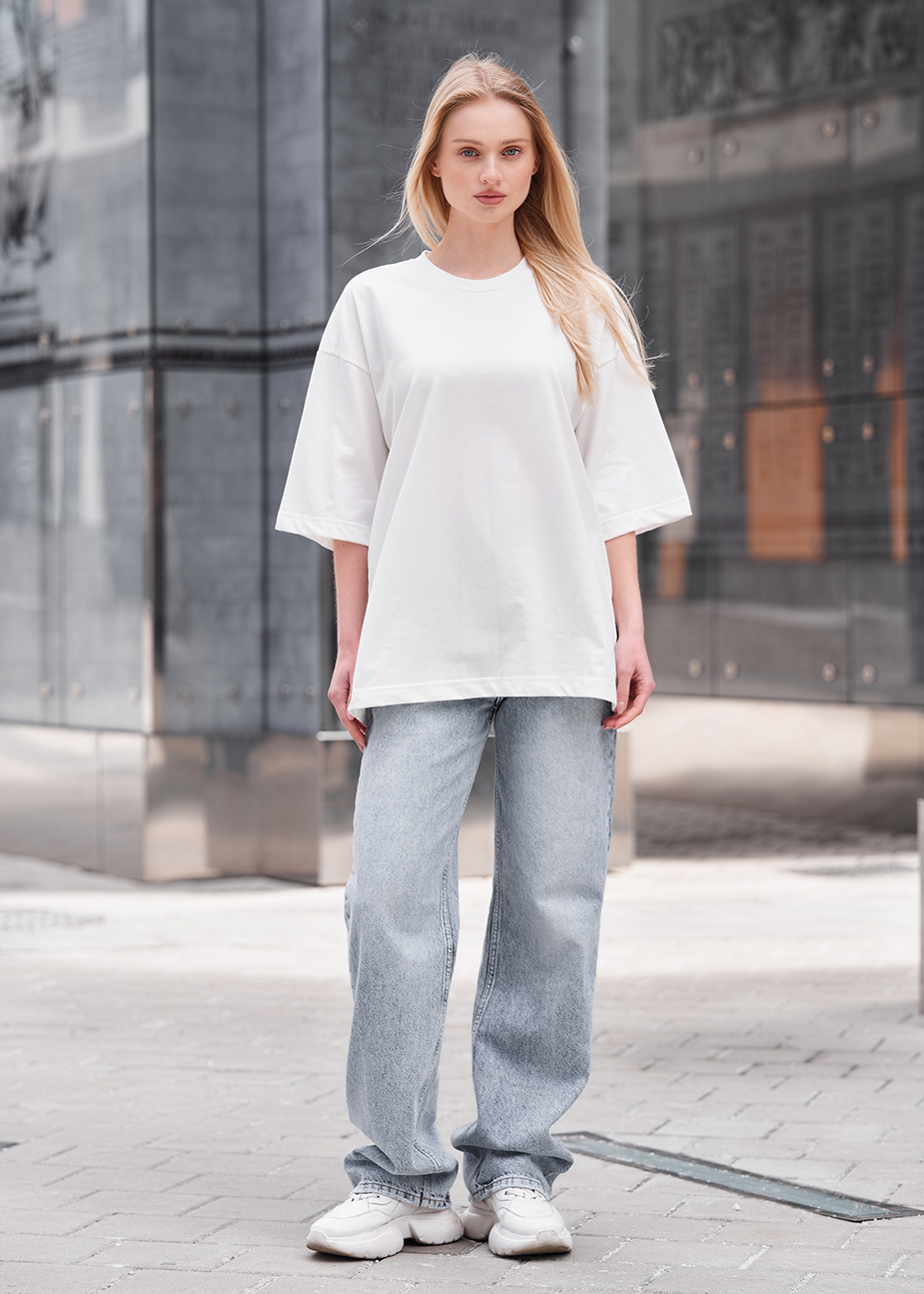 Koszulka Staff ri white oversize