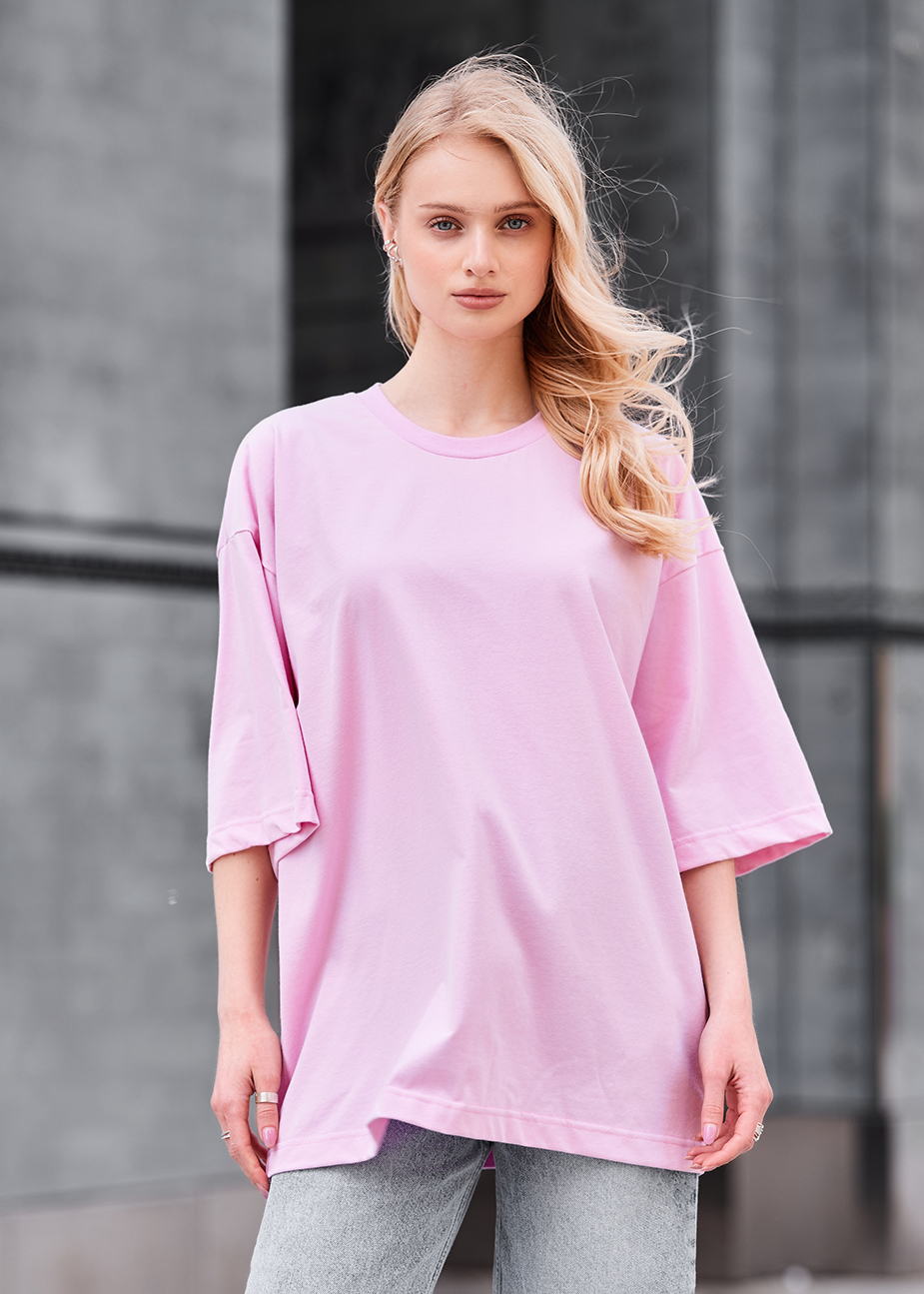 Koszulka Staff ri pink oversize