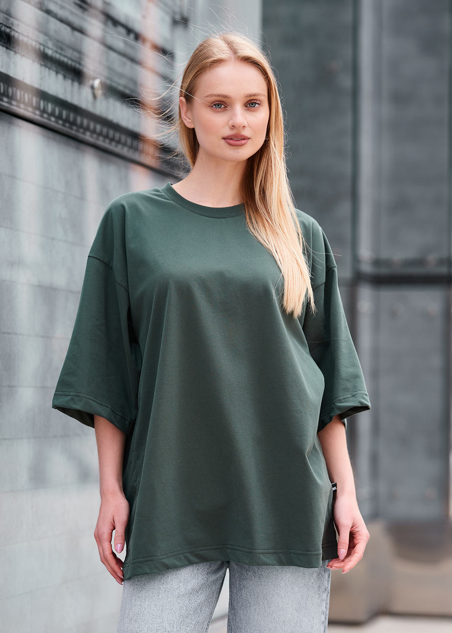 Koszulka Staff ri green oversize