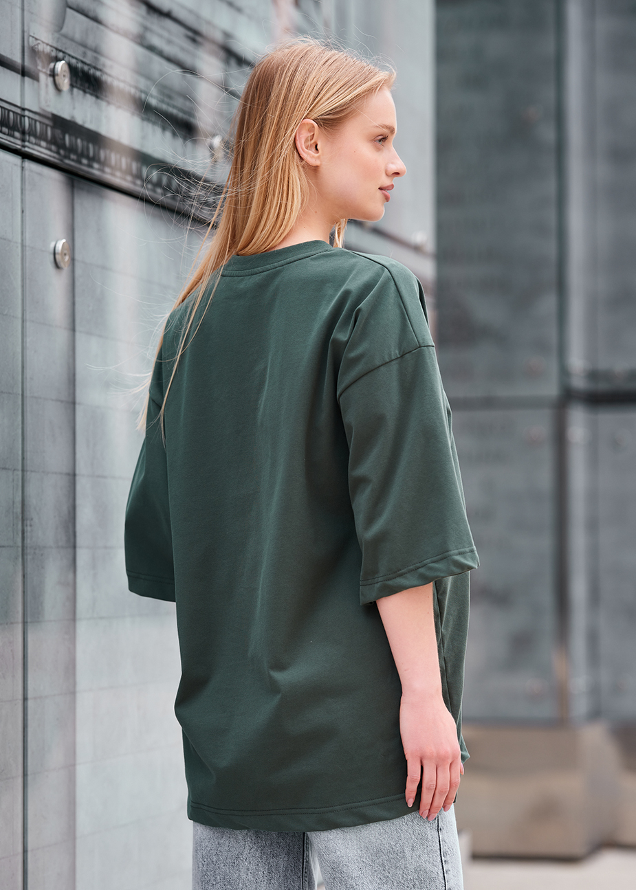 Koszulka Staff ri green oversize