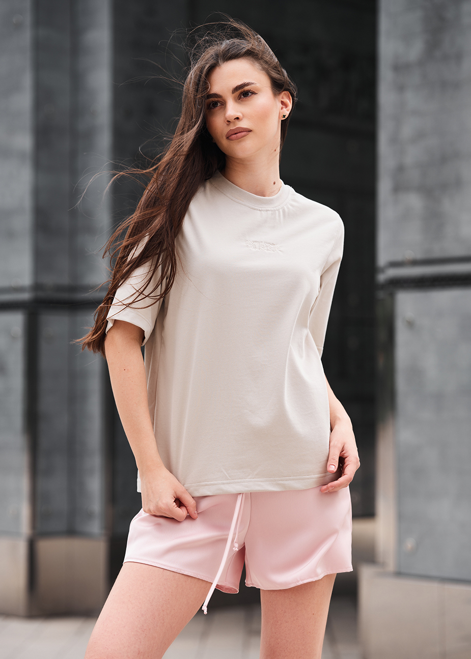 Koszulka Staff is logo light beige
