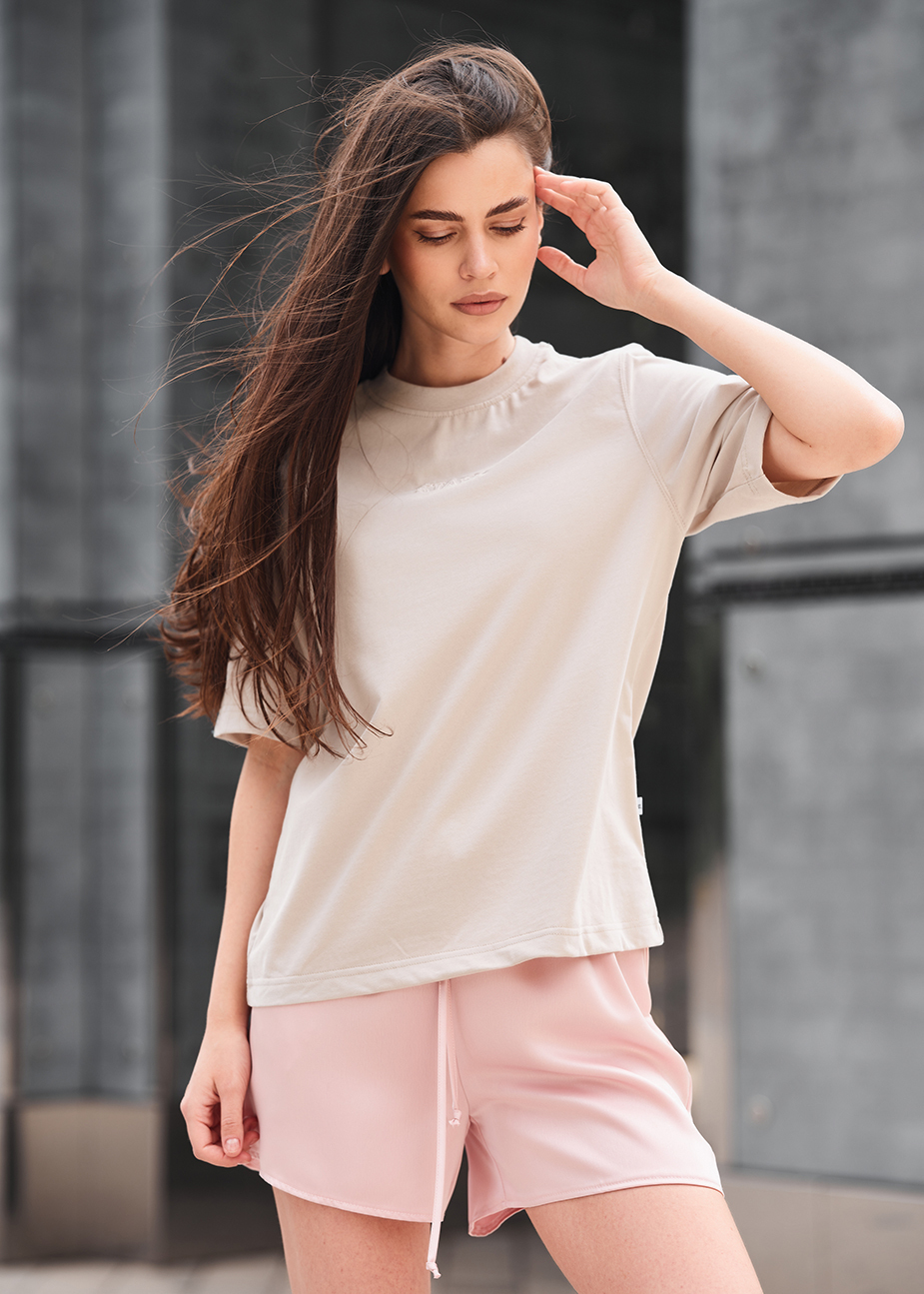 Koszulka Staff is logo light beige