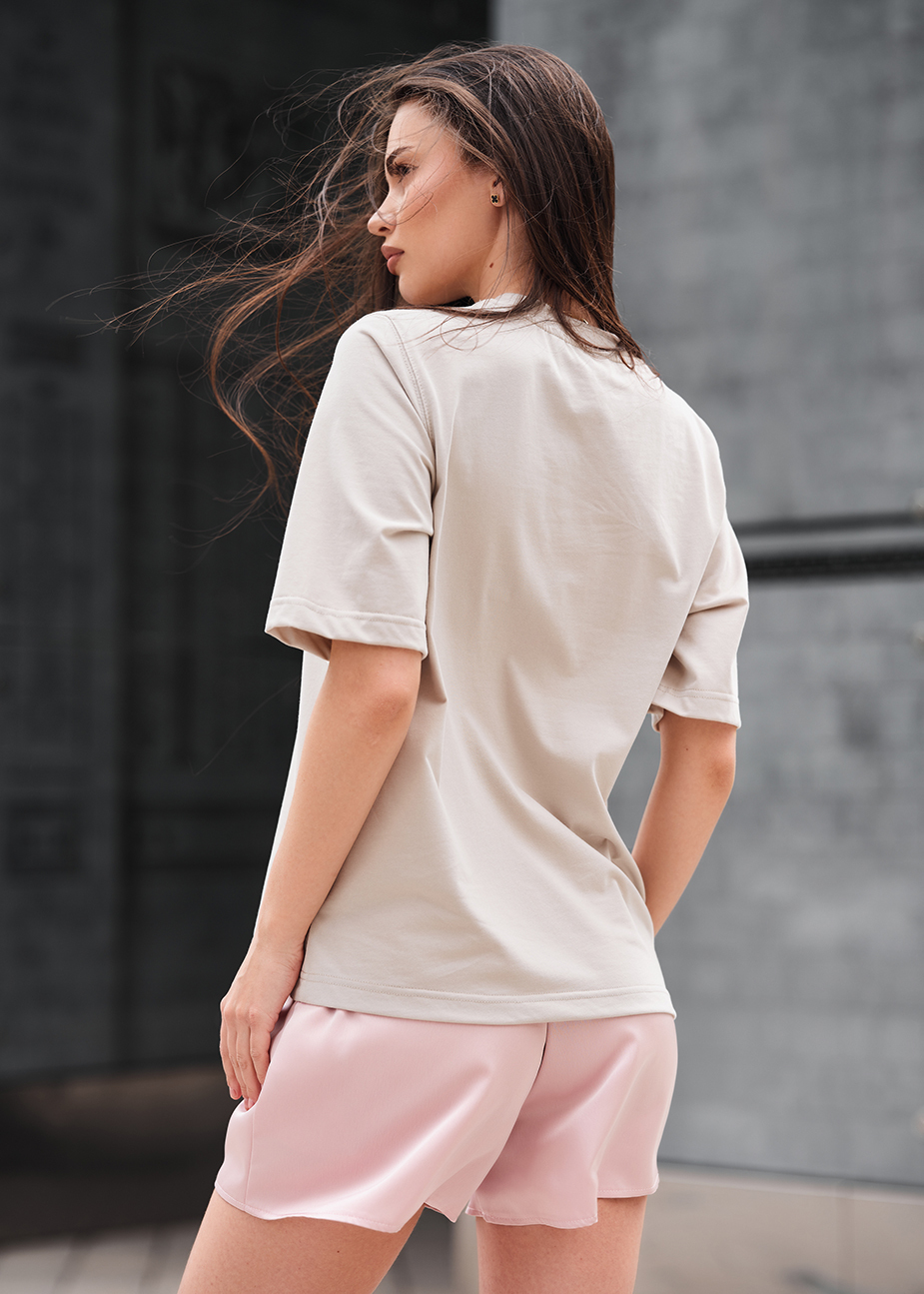 Koszulka Staff is logo light beige