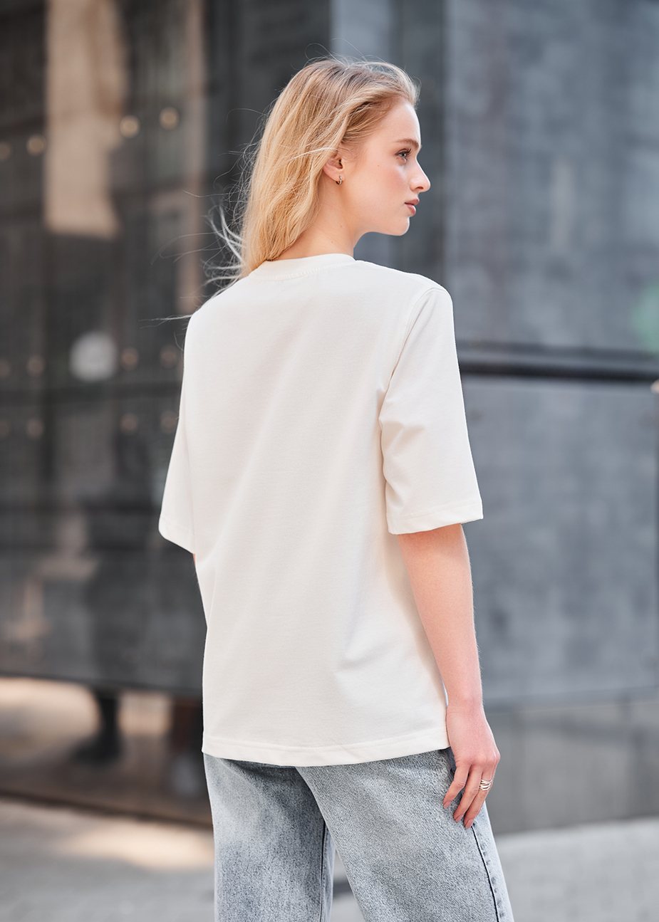 Koszulka Staff is logo white