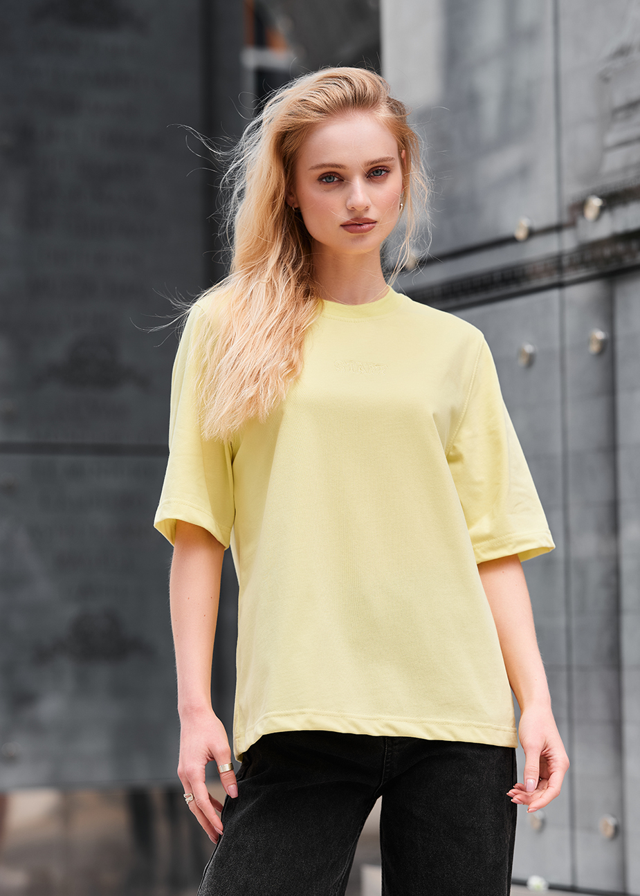 Koszulka Staff is logo light yellow