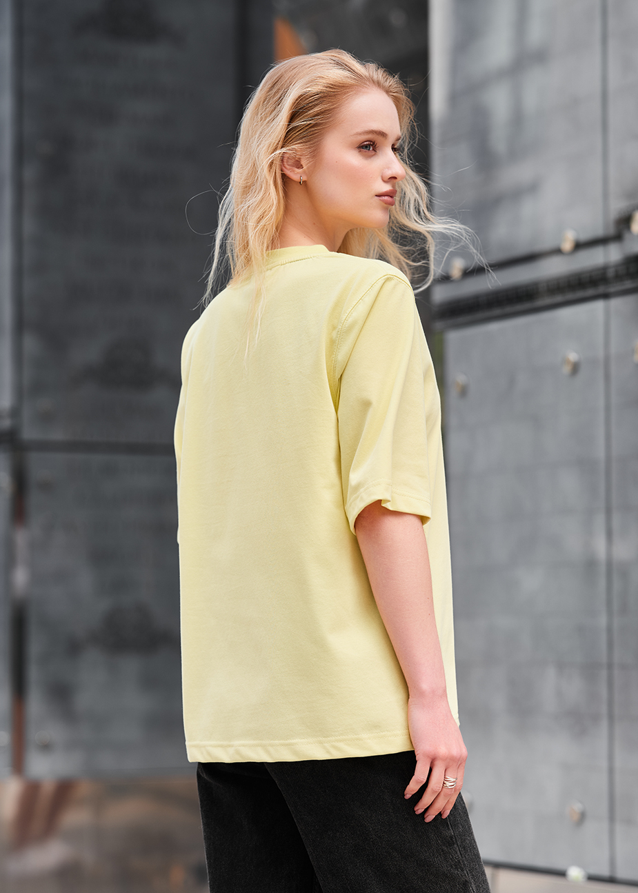 Koszulka Staff is logo light yellow
