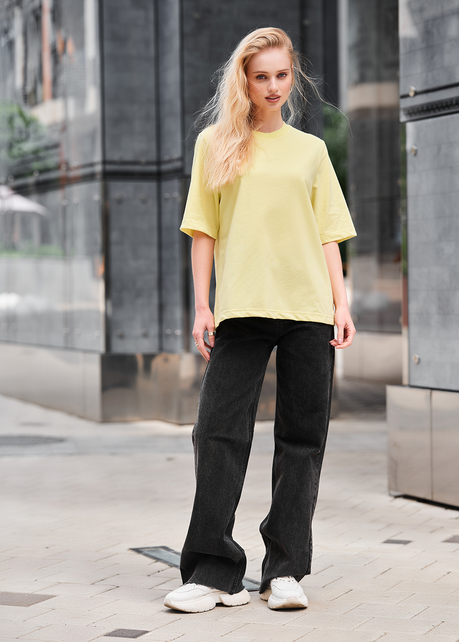 Koszulka Staff is logo light yellow