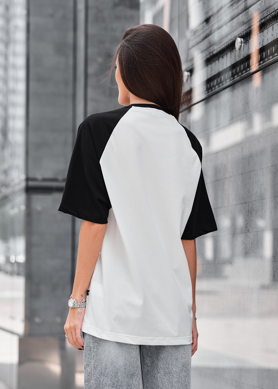 Koszulka Staff ed black & white logo oversize