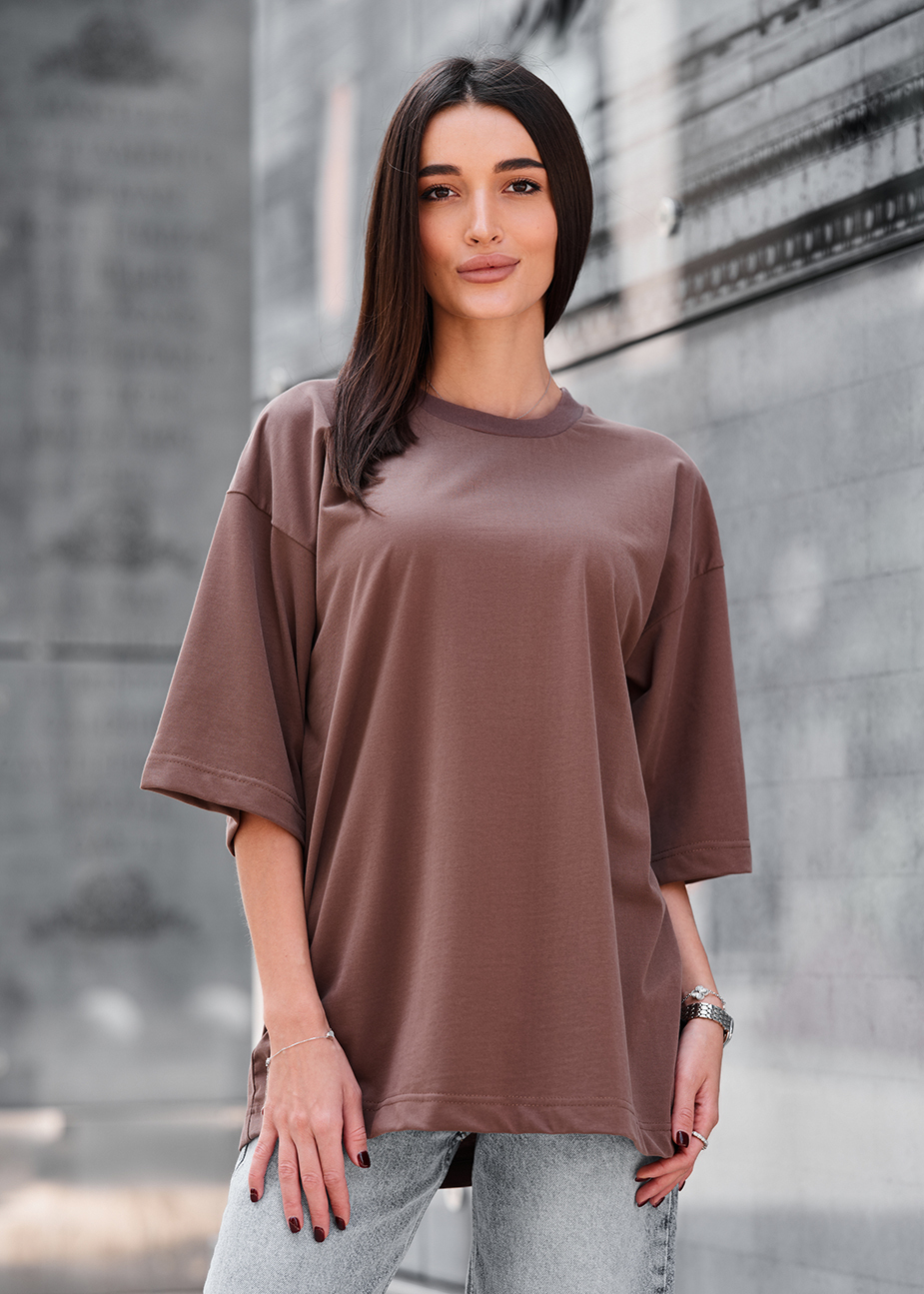 Koszulka Staff ri brown oversize