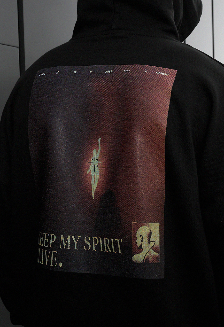 Bluza Staff alive oversize