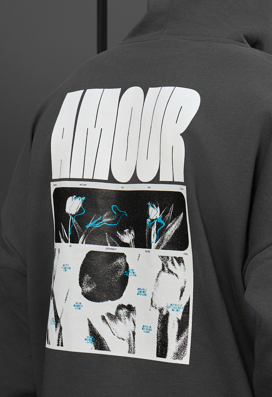 Bluza Staff amour oversize