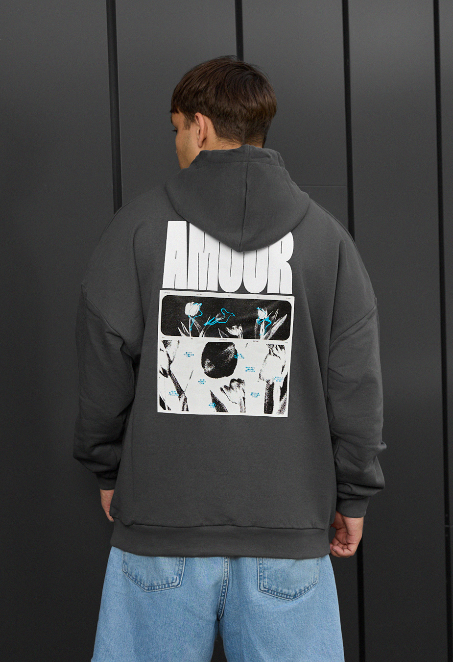 Bluza Staff amour oversize