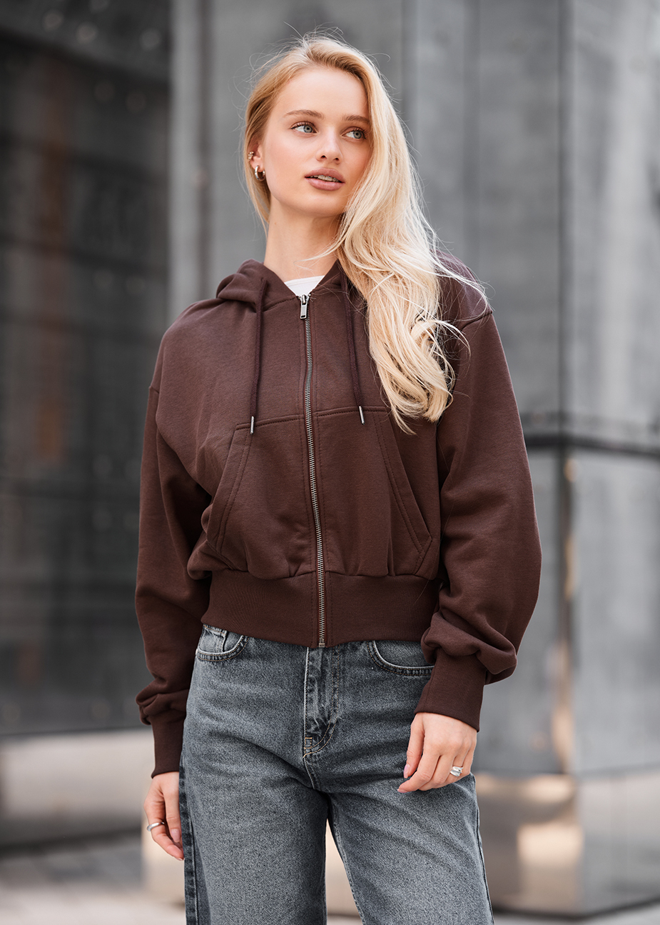 Bluza damska Staff oli brown